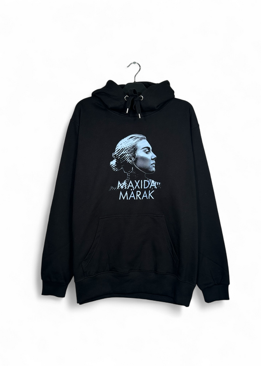 Svart Hoodie - Extra Large